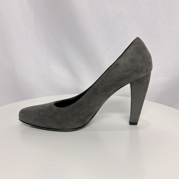 Prada Gray Suede Pumps | Size 36.5 - Picture 7 of 8